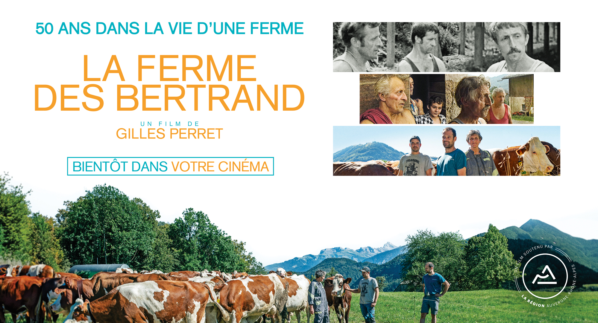  Sortie – LA FERME DES BERTRAND de Gilles Perret, 50 ans dans la vie d&rsquo;une ferme en Haute-Savoie