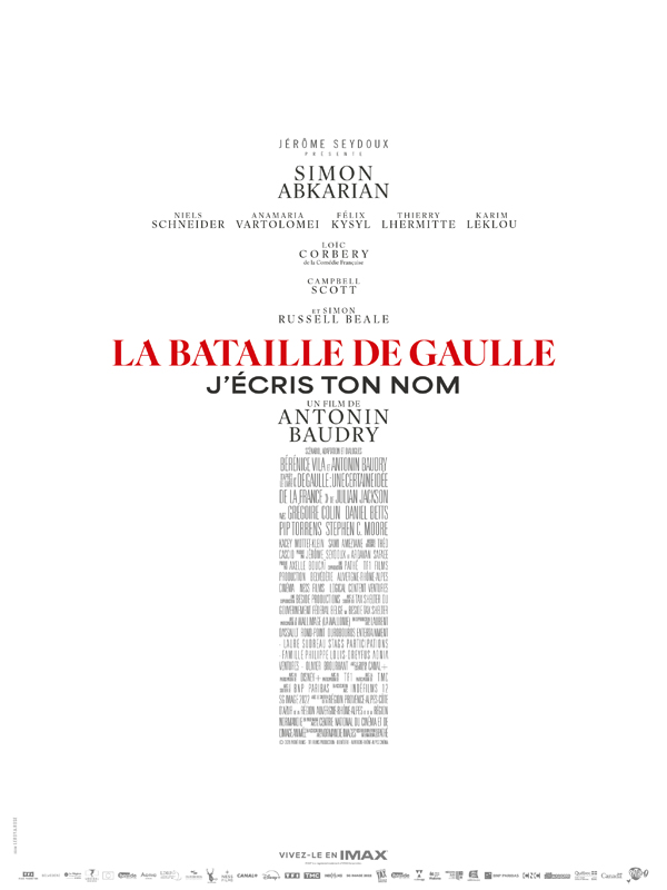 La Bataille De Gaulle – J&rsquo;écris ton nom