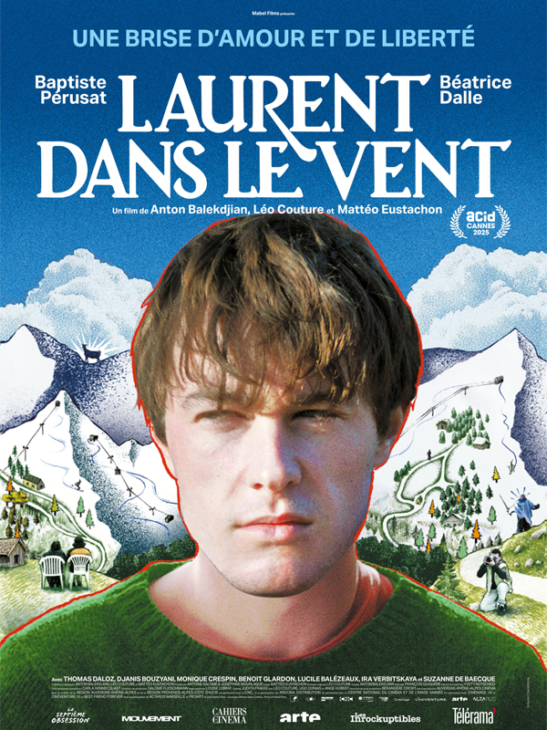 Laurent dans le vent